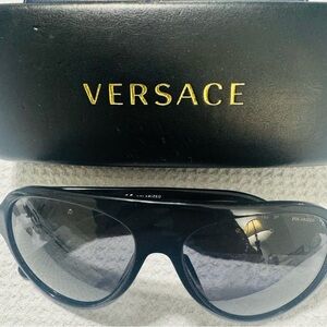 Versace Classic Black Sunglasses